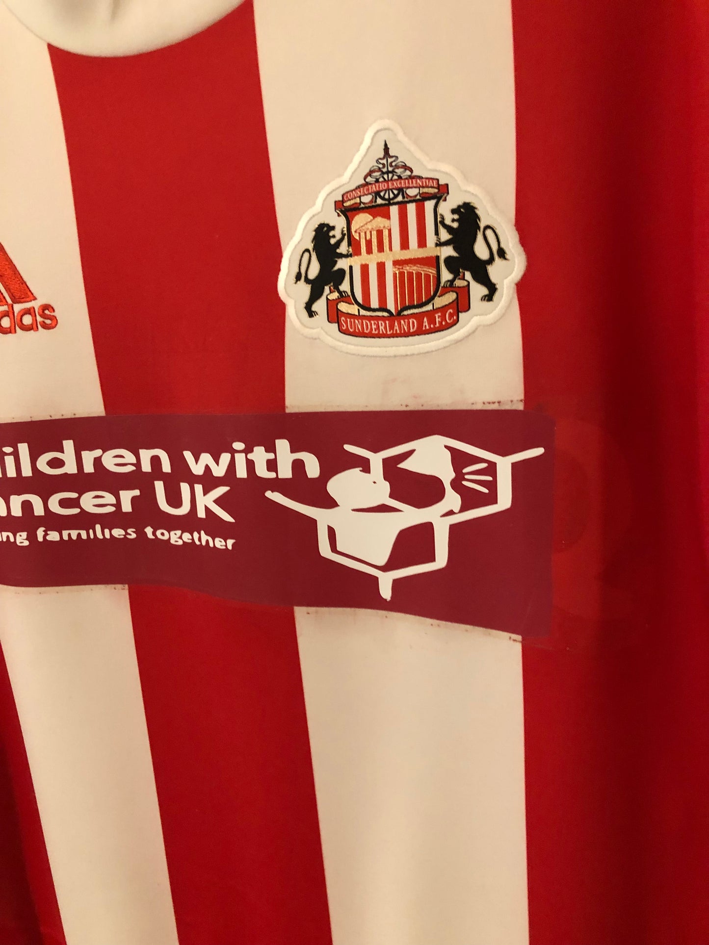 Classic Adidas Sunderland 2019/20 home shirt 7/10