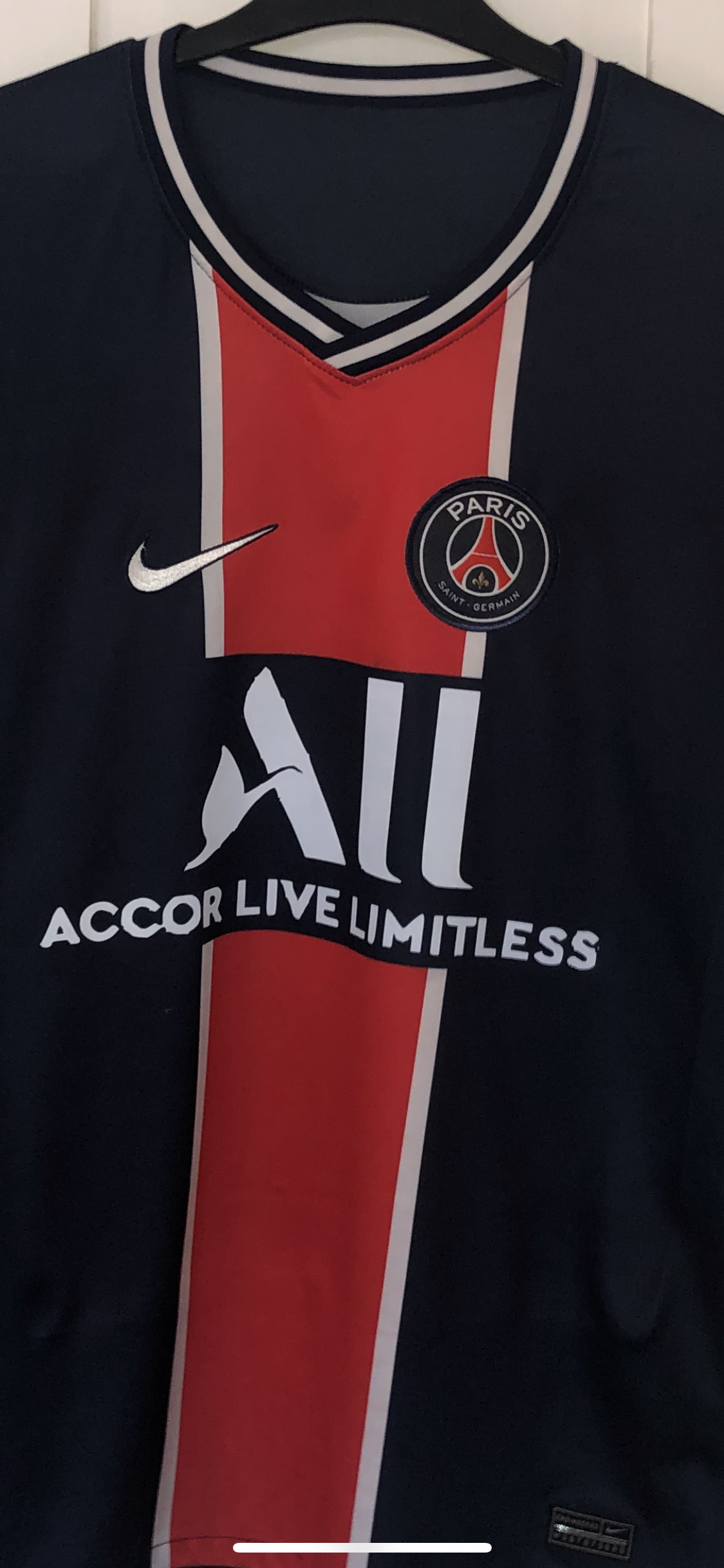 Accor Live Limitless Football Shirt Heat Transfer Vinyl