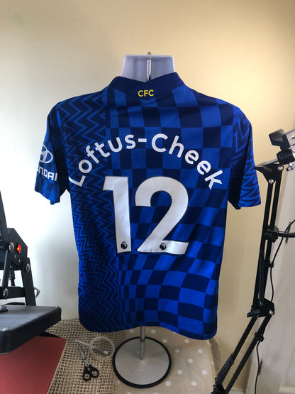 Classic Nike Chelsea 2021/22 home shirt Loftus-Cheek 12 (7/10)