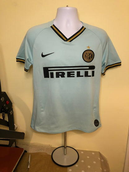 Retro Nike Inter Milan 2019/20 away shirt Lautaro 10 9/10