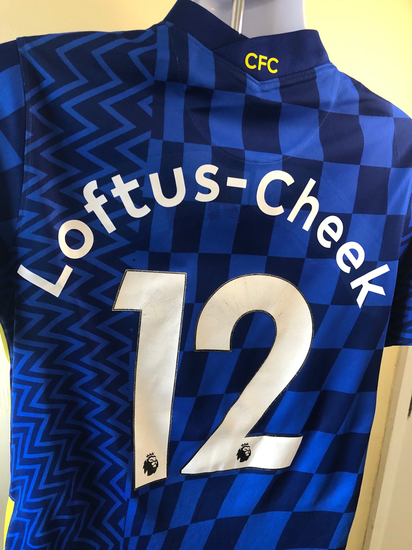 Classic Nike Chelsea 2021/22 home shirt Loftus-Cheek 12 (7/10)