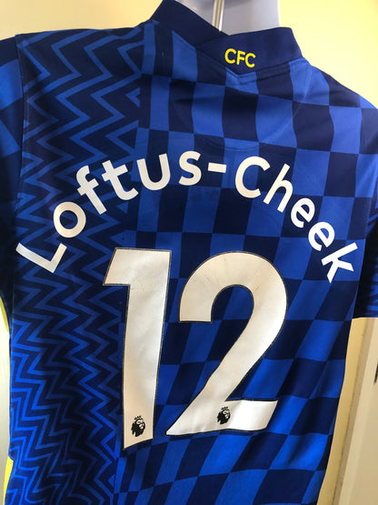 Classic Nike Chelsea 2021/22 home shirt Loftus-Cheek 12 (7/10)