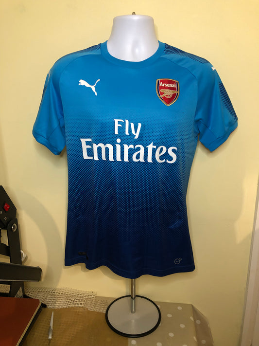 Classic Puma Arsenal 2017/18 away shirt Ramsey 8 (8/10)