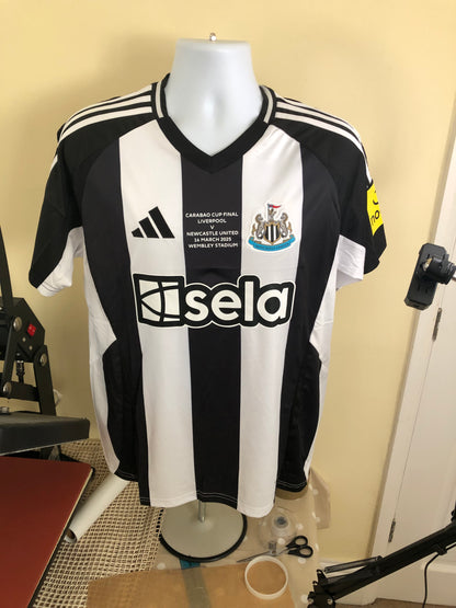 Newcastle United 2024/25 Home Shirt Cup Final Edition