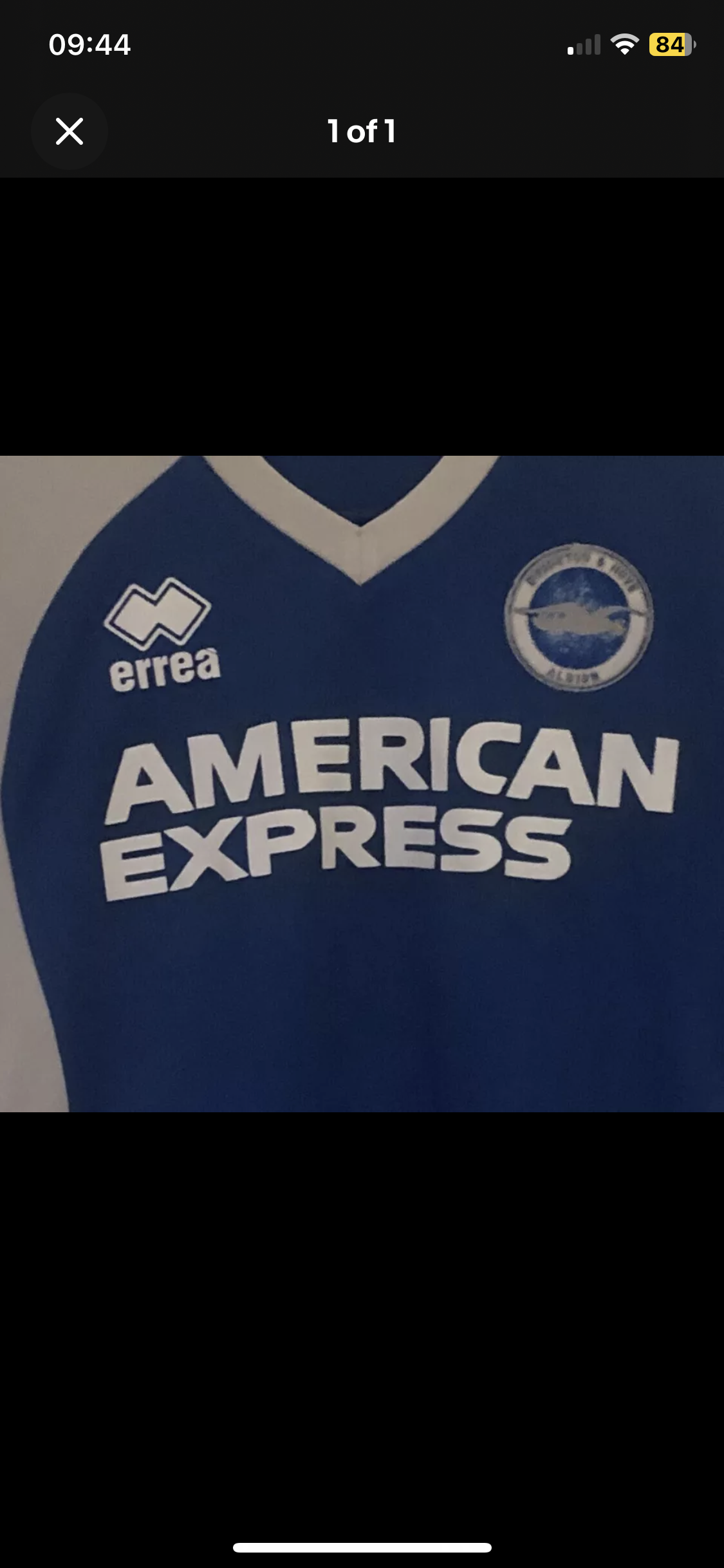 American Express Vinyl Football Shirt Heat Transfer Logo