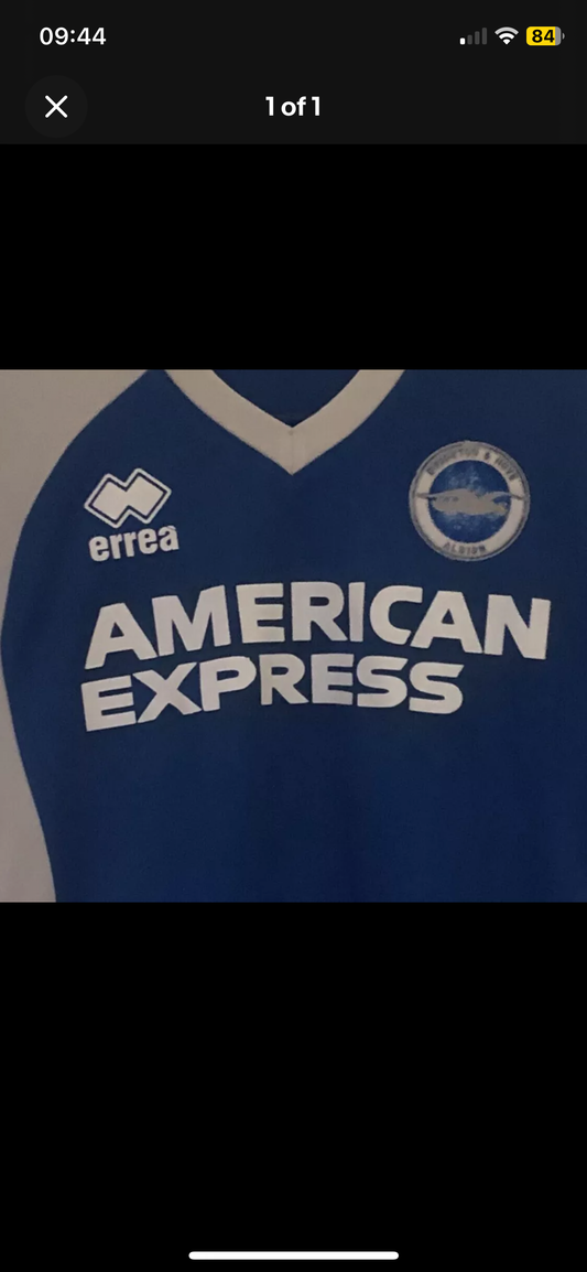 American Express Vinyl Football Shirt Heat Transfer Logo