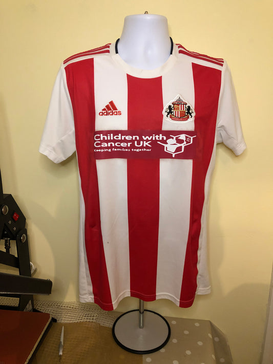 Classic Adidas Sunderland 2019/20 home shirt 7/10