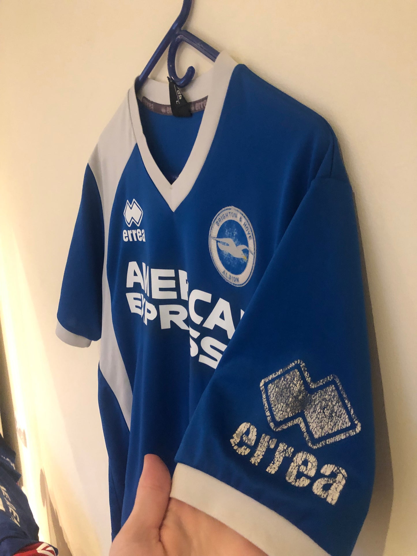 Vintage Errea Brighton 2013/14 training shirt 8/10